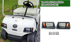 BestAccess Yamaha G22 LED headlights right headlight for improved visibility