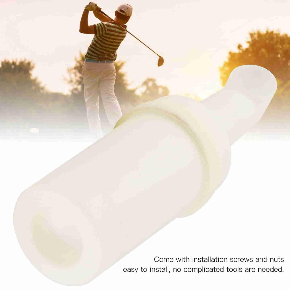 Beufee divot filler bottle installs in minutes for on the go maintenance.