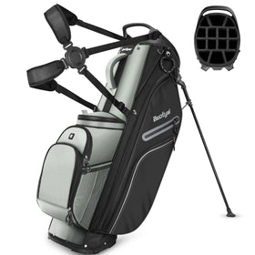 Beutyal 14-Way divider front view keeps clubs organized for quick access