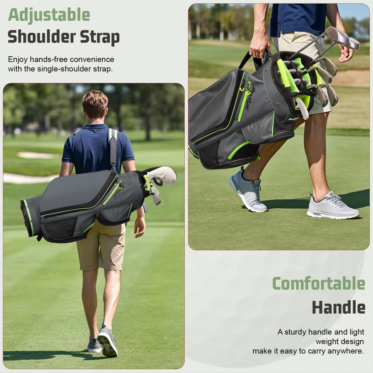 Beutyal dual top handles provide secure grip for lifting.