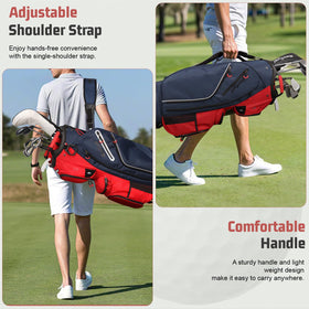 Beutyal Golf Cart Bag offers 11 pockets for gear and accessories on the course