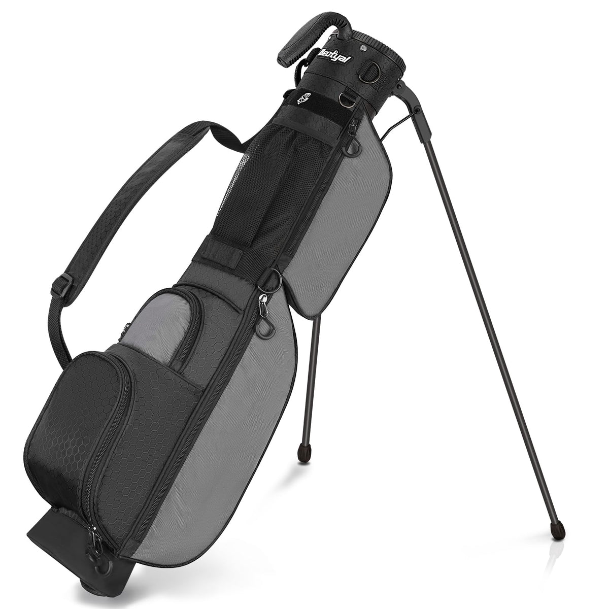 Beutyal lightweight stand bag front view shows compact carry-friendly design.