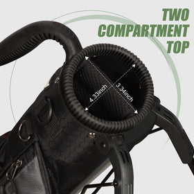 Beutyal stand bag with side pocket layout keeps essentials organized.