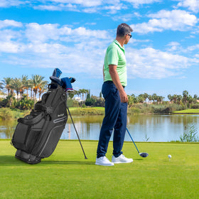 Beutyal lightweight stand bag front view for easy carrying.