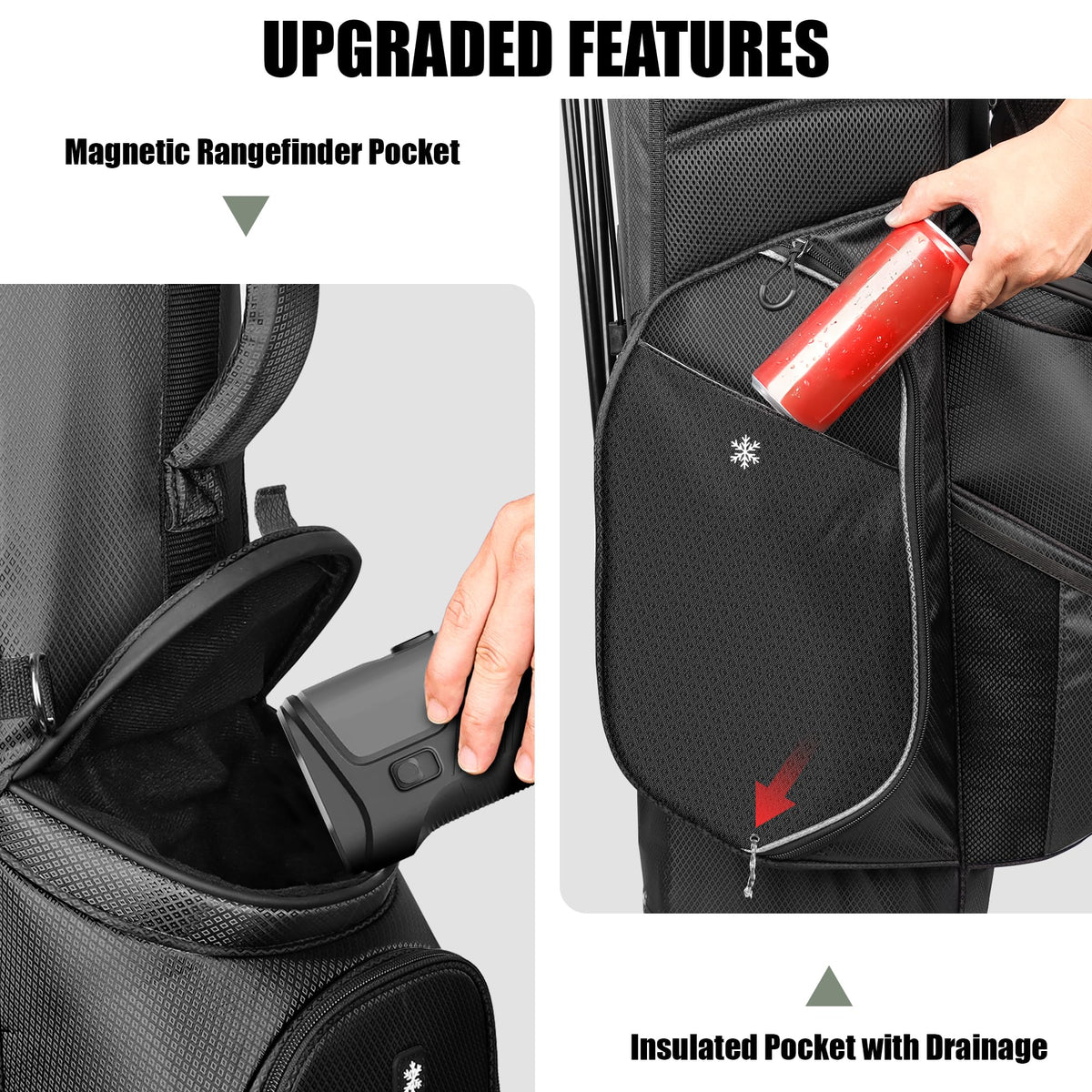 Beutyal velour-lined valuables pocket protects phone and watch.