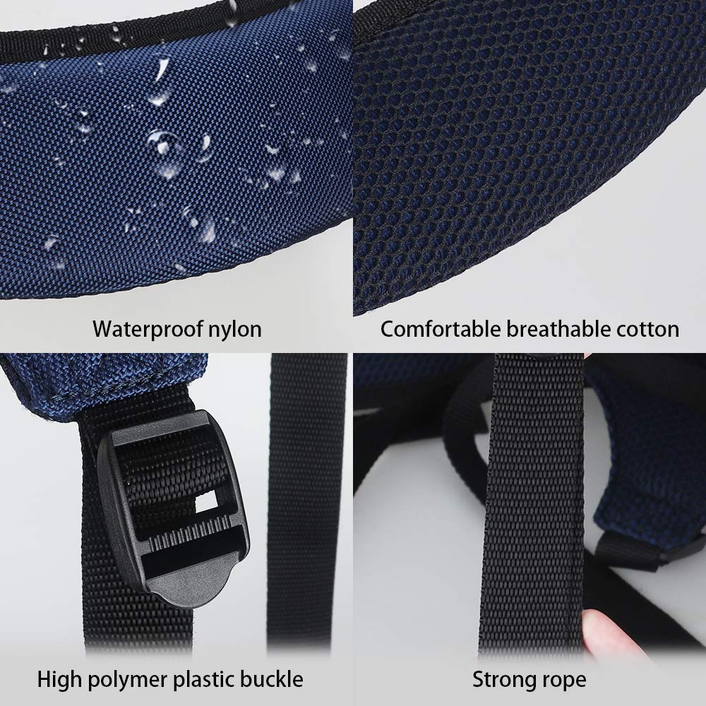 BIG TEETH adjustable-length strap for a customized, comfortable fit.