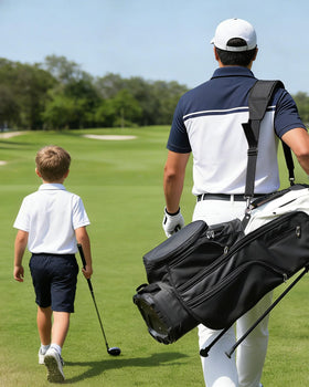 BIG TEETH gift-ready golf bag strap suitable for golfers.