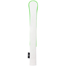 Bag-ready design of BIG TEETH alignment stick covers for on-the-go use