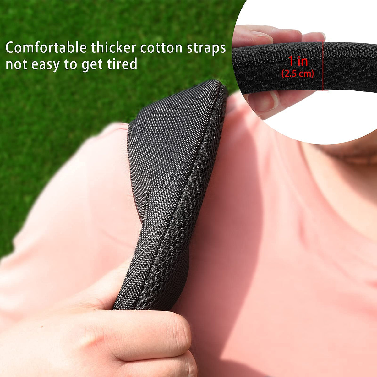 BIG TEETH adjustable fit for different players and heights.