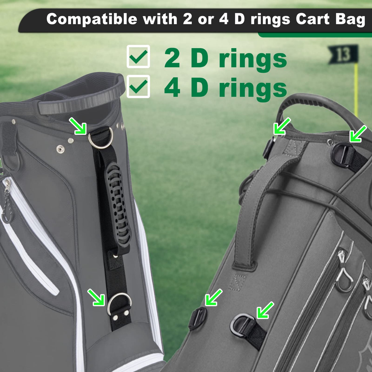 BIG TEETH double-shoulder strap design supports balanced carrying.