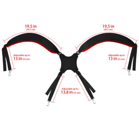 Big Teeth adjustable strap for personalized comfort on course.