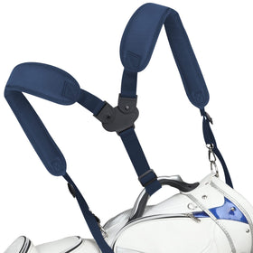 BIG TEETH golf bag straps with swivel connection for quick setup