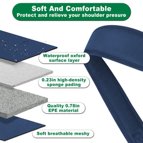 Nylon waterproof durability from BIG TEETH protects against rain