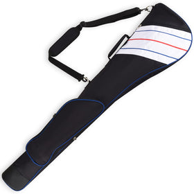 BIG TEETH golf lightweight carry bag full view showing compact design and carry handle