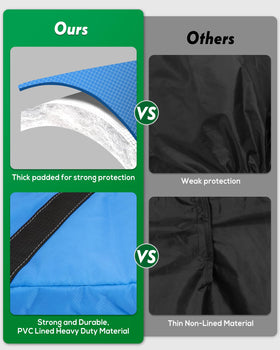 Big Teeth Golf Sunday Bag lightweight carry for driving ranges and practice