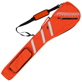 Big Teeth Sunday Bag opened with roomy top for quick club access.