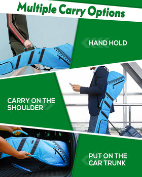 Big Teeth Golf Sunday Bag lightweight and foldable for travel