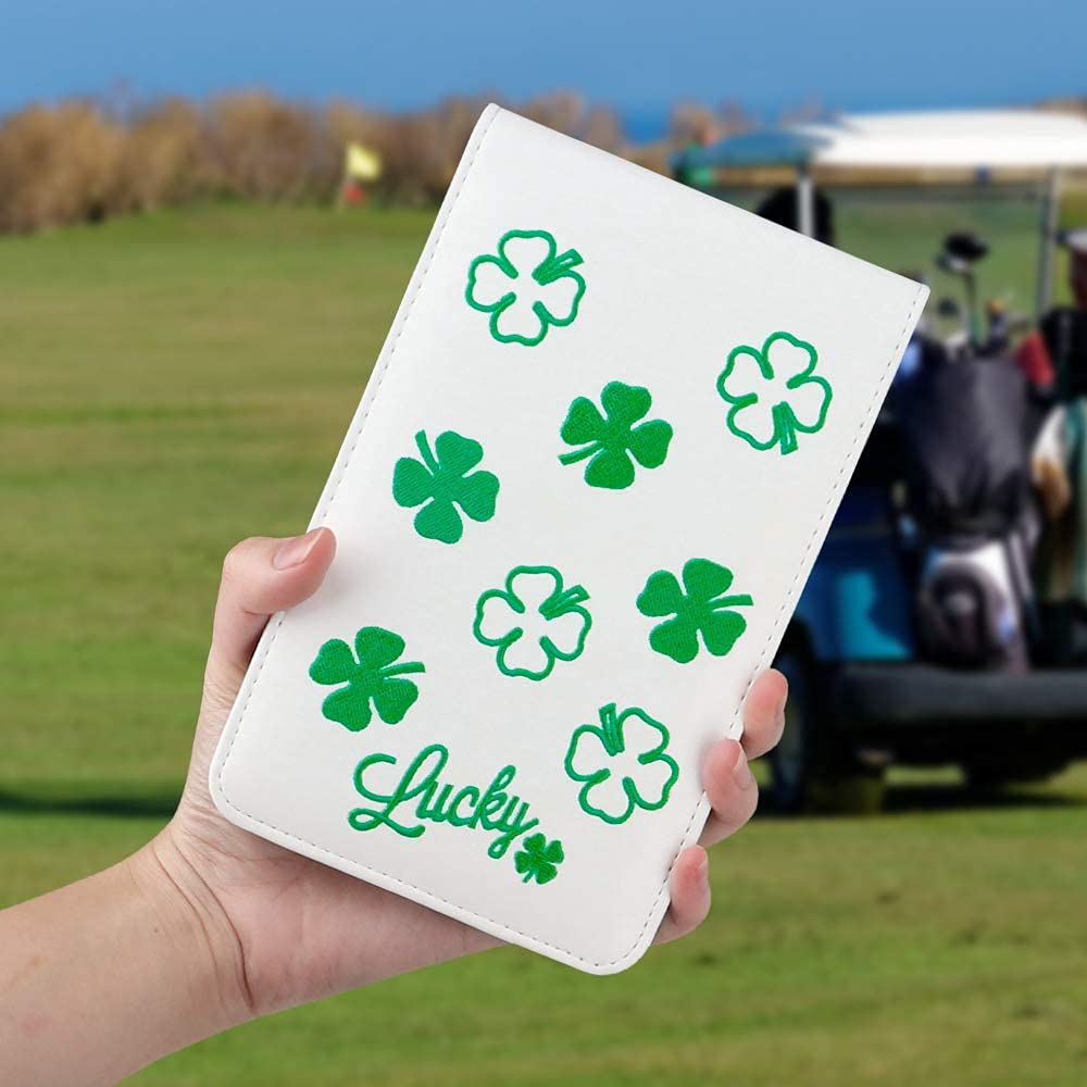 BIG TEETH lucky clover design adds a touch of charm on the course