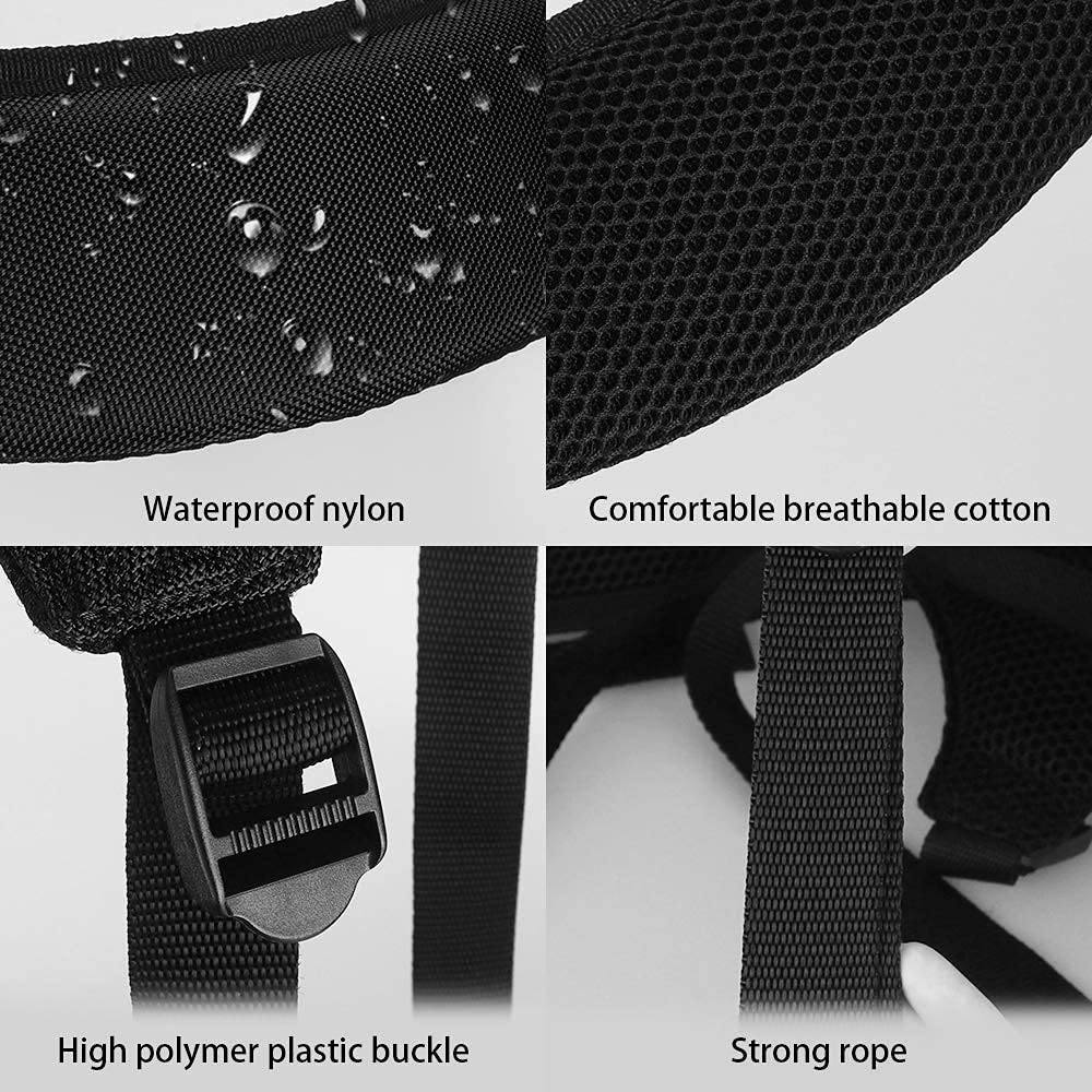 Big Teeth strap with four hooks ensures secure attachment and easy replacement.