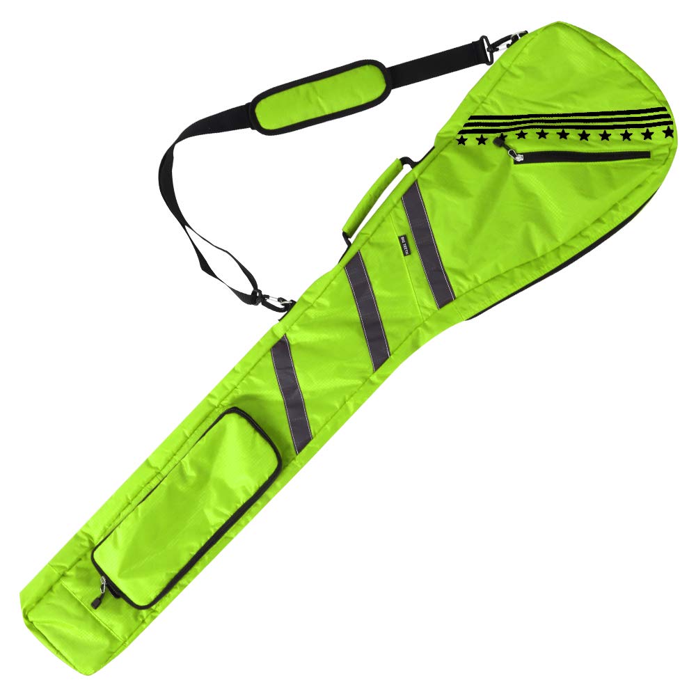 Big Teeth Sunday Bag with open main compartment for easy access to clubs