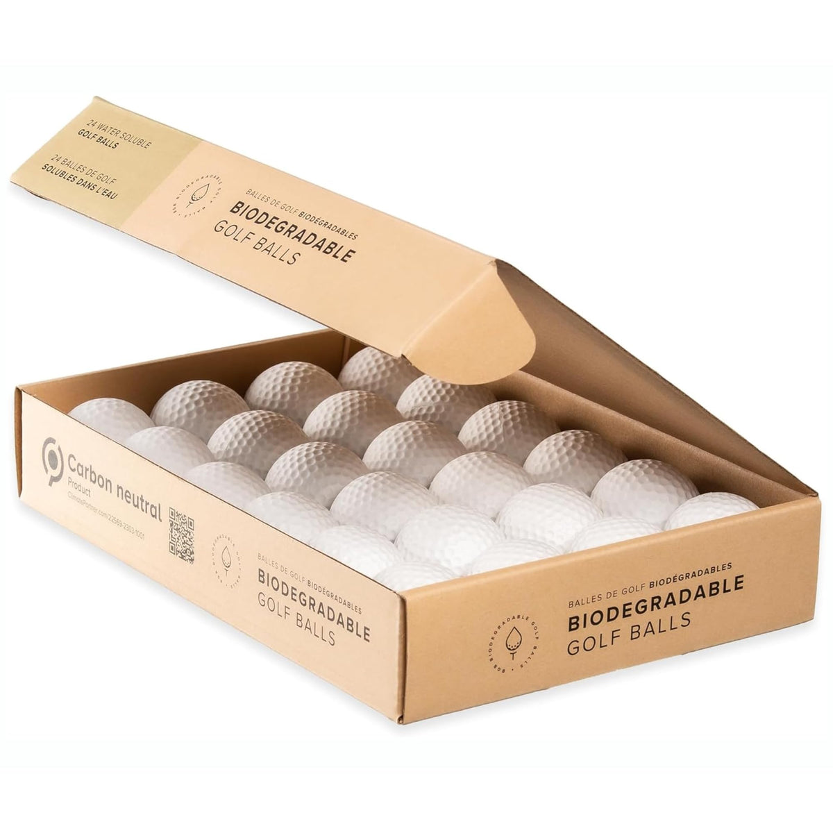 Biodegradable Golf Balls dissolve over time, reducing litter in outdoor spaces.