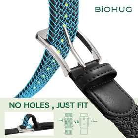 BIOHUG eco-friendly materials label emphasizing sustainable construction.