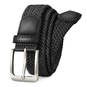 BIOHUG elastic braided belt front panel detail for daily wear
