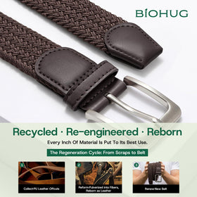 BIOHUG belt worn with jeans for comfortable all-day wear
