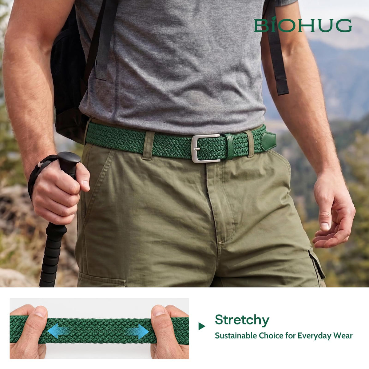 BIOHUG hole-free precision-fit design demonstrates quick, exact adjustments