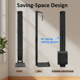 Biondolia air spring system offers smooth up-down access for quick bag retrieval.