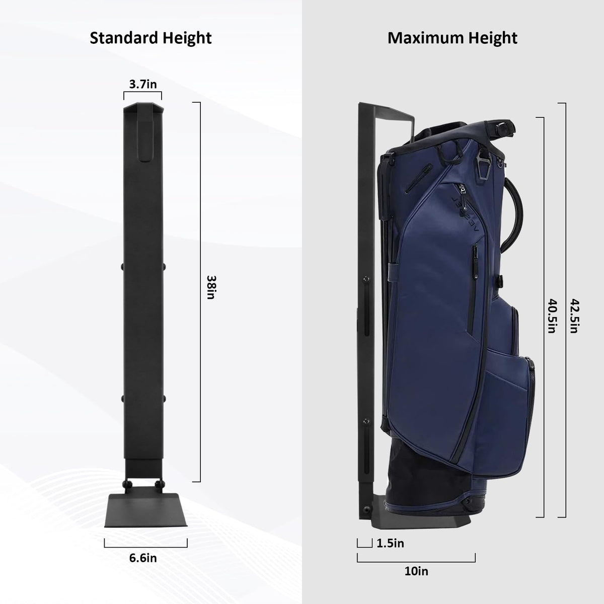Biondolia universal-fit design accommodates most bags over 31 inches.