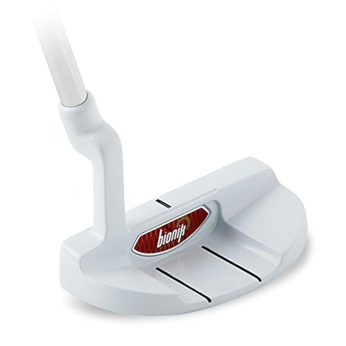 Bionik 105 Nano White putter with alignment line for precise aim