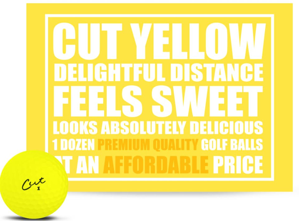 Birdie Town Jupiter Cut golf balls front view highlighting soft feel for better touch