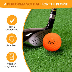 Birdie Town Jupiter Cut Golf low-spin design for straighter, more predictable shots.
