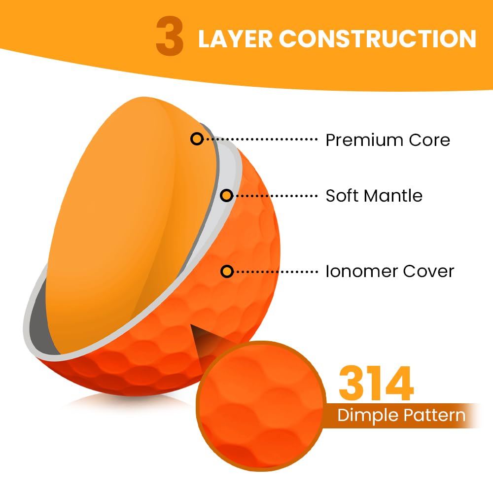 Birdie Town Jupiter Cut Golf value-packed tour-quality ball at a friendly price.