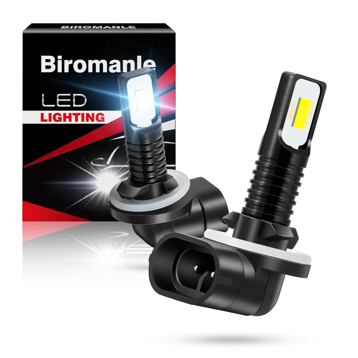 Biromanle golf cart fog lamp bulbs improve nighttime visibility for safer driving.