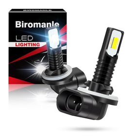 Biromanle golf cart fog lamp bulbs improve nighttime visibility for safer driving.