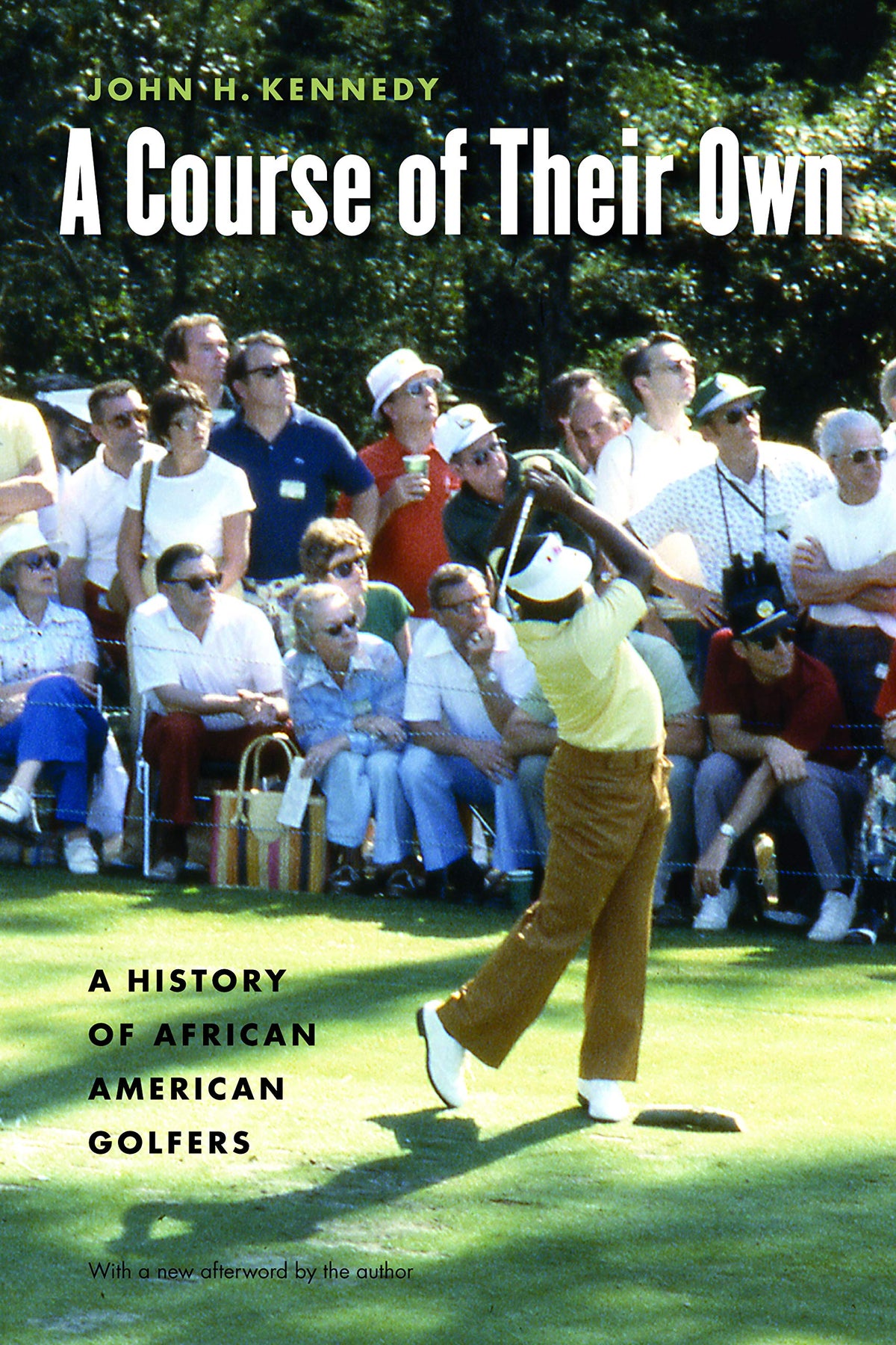 Bison Books' A Course of Their Own cover, ideal for history buffs and golf fans.