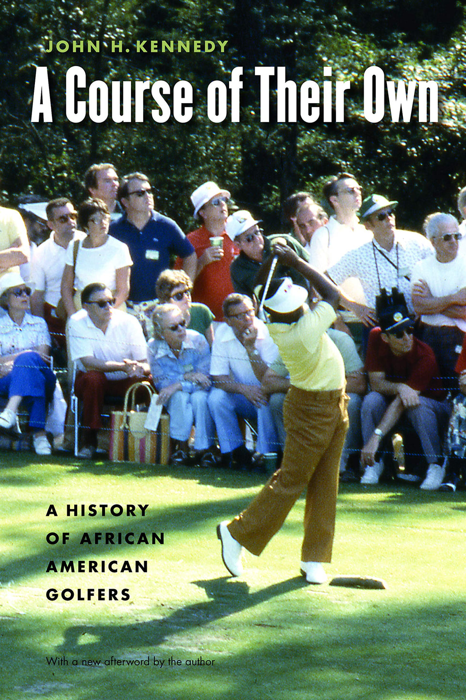 Bison Books' A Course of Their Own cover, ideal for history buffs and golf fans.
