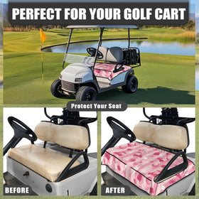 Biyejit Club Car-compatible seat blanket adds style and protection