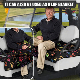 Biyejit Colorful Paws easy-install design simplifies setup and removal.