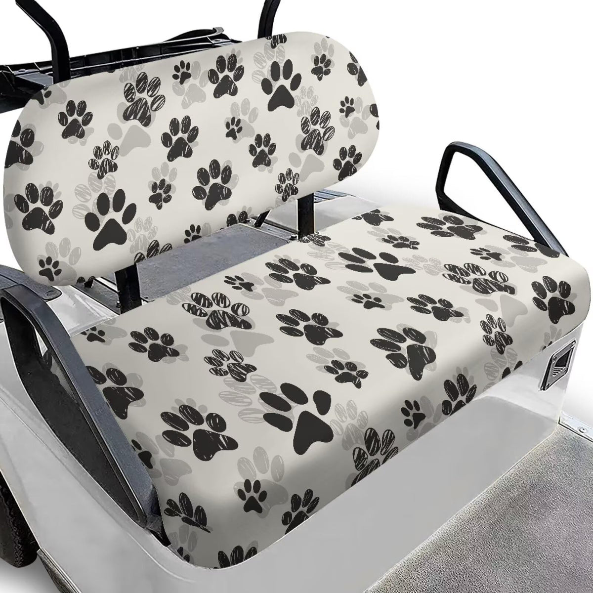 Biyejit dog paws front seat cover protects seats from wear and dirt during drives
