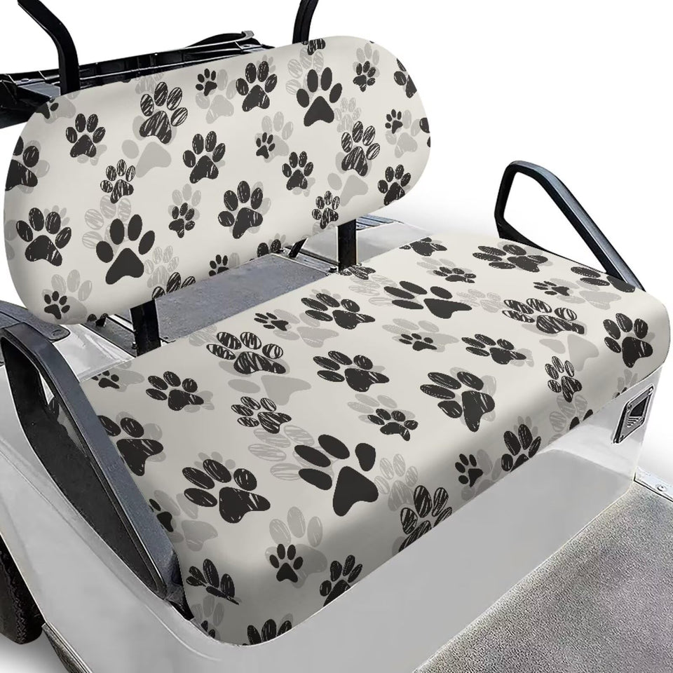 Biyejit dog paws front seat cover protects seats from wear and dirt during drives