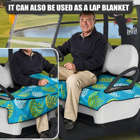 Biyejit golf cart seat blanket easy to install and remove