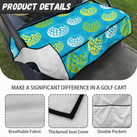Biyejit universal-fit cover fits Club Car and most two-person carts