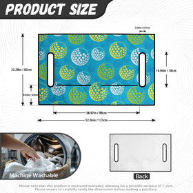 Biyejit machine-washable seat blanket cleans easily after rounds