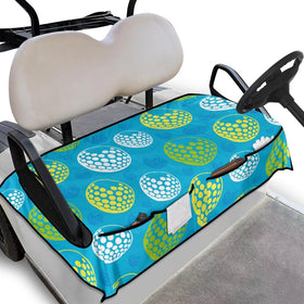 Biyejit golf cart seat cover with universal fit keeps seats clean and cooler
