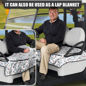 Biyejit seat blanket installs quickly and is easy to remove for washing.