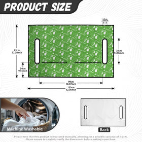 Biyejit machine-washable seat cover ready for easy cleaning after rounds.