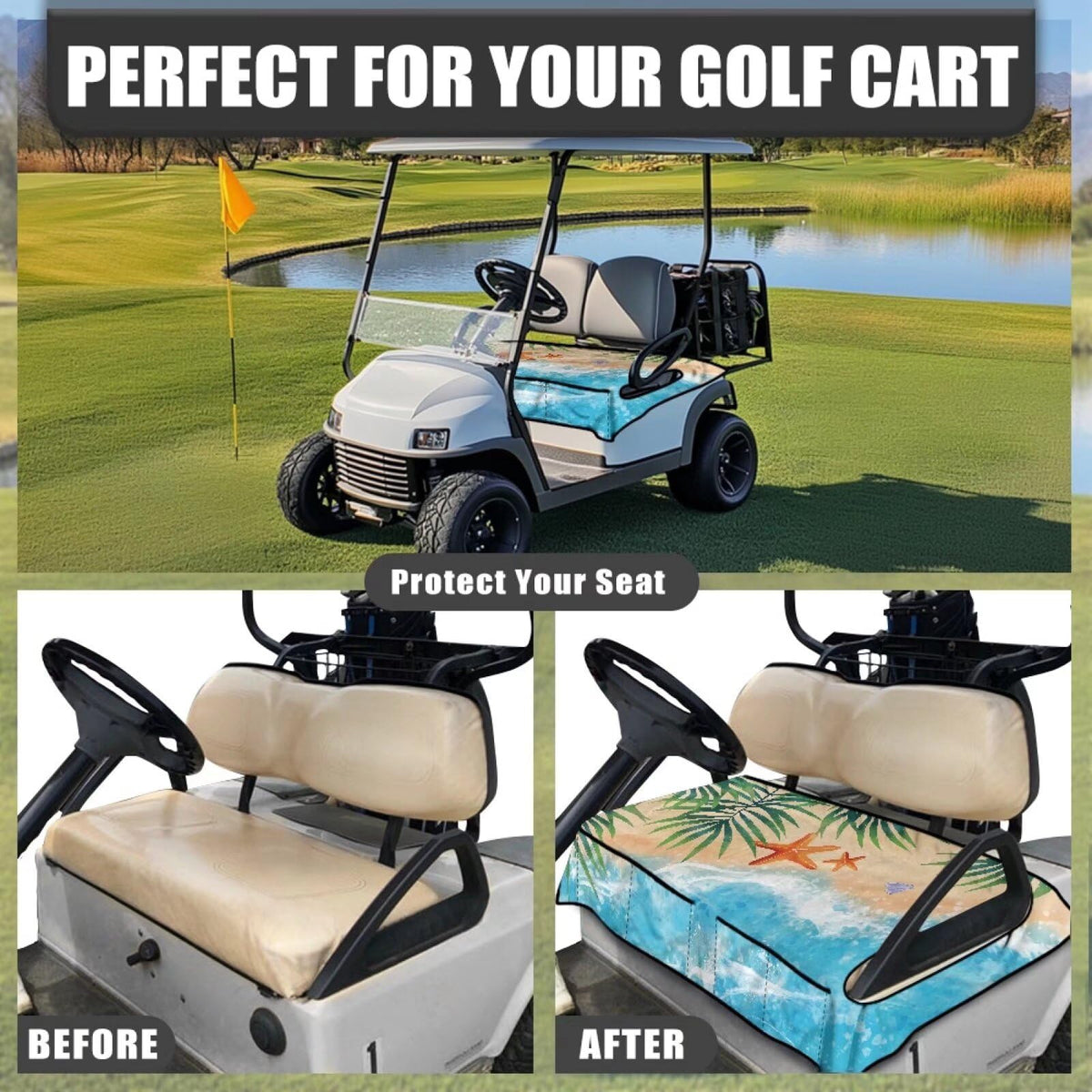 Biyejit non-slip underside keeps the blanket in place during use